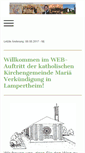 Mobile Screenshot of mariae-verkuendigung.de