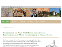 Tablet Screenshot of mariae-verkuendigung.de